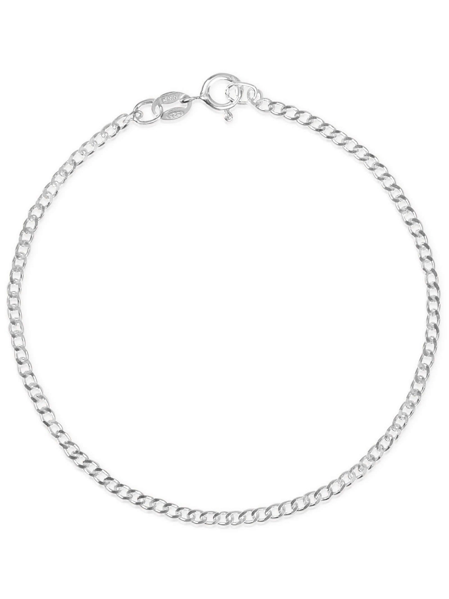 Armband Panzerkette ESSENTIAL Silber-0
